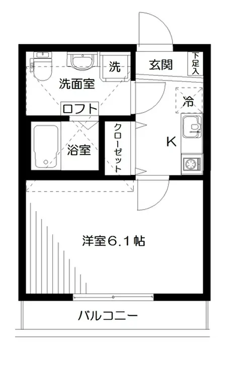 NSGATEつつじヶ丘 2階階 間取り