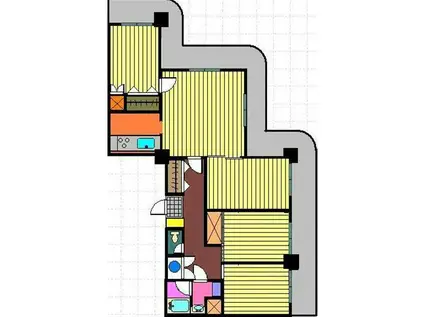 ストークマンション鹿児島(4LDK/12階)の間取り写真