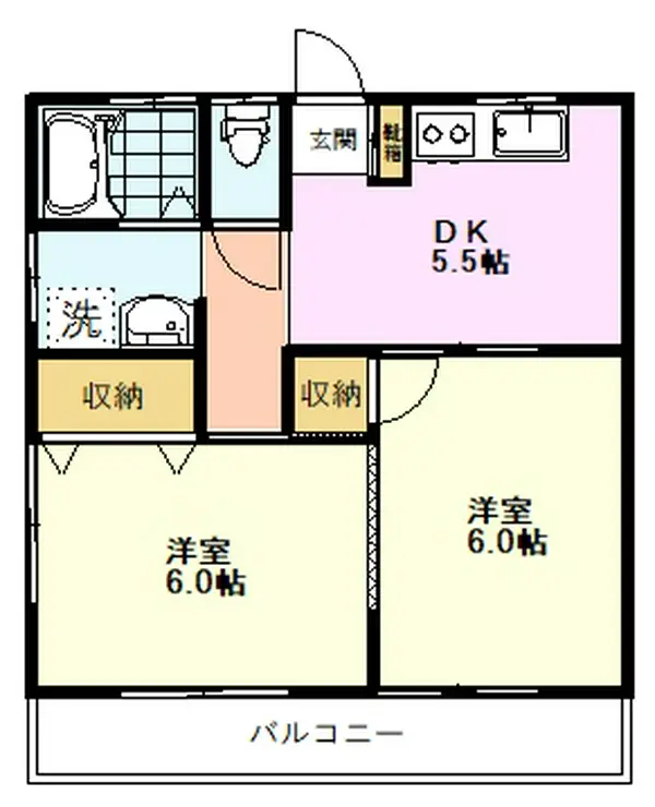 ハイツフォレスト 1階階 間取り