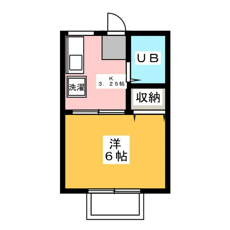 パナハイツMA 2階階 間取り