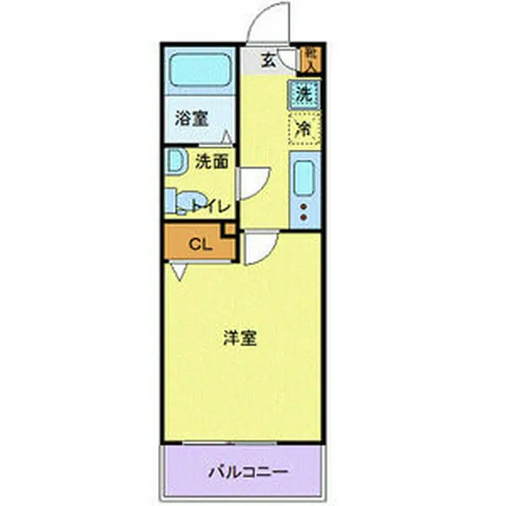 CITY SPIRE西新宿 2階階 間取り