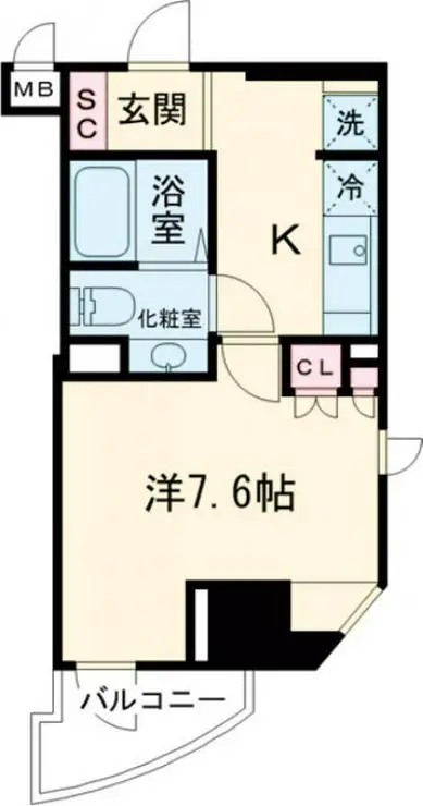 プレミアステージ大塚 5階階 間取り