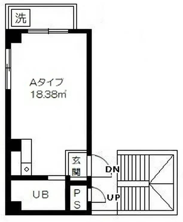 パルファン南浦和 4階階 間取り