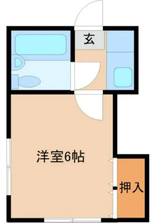 サニー子安 2階階 間取り