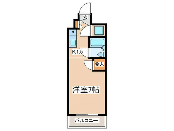 大蔵グリーンマンション 3階階 間取り