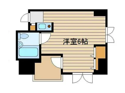 ダイヤコート豊玉北(ワンルーム/1階)の間取り写真