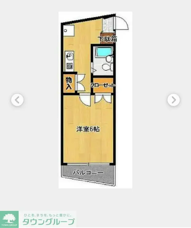 菱和パレスひばりが丘 3階階 間取り