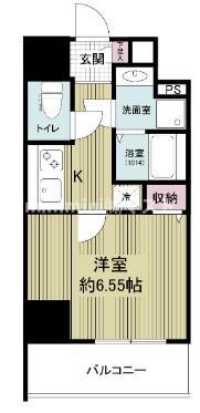 ARTIZA西長堀(1K/12階)の間取り写真