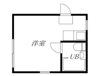 ウィナーズSUZUKI(ワンルーム/3階)の間取り写真