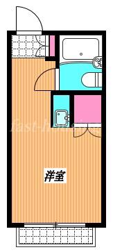 グリーンハイツYAMADA(ワンルーム/1階)の間取り写真