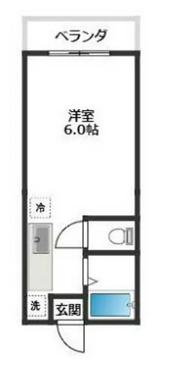 高尾ビル 3階階 間取り