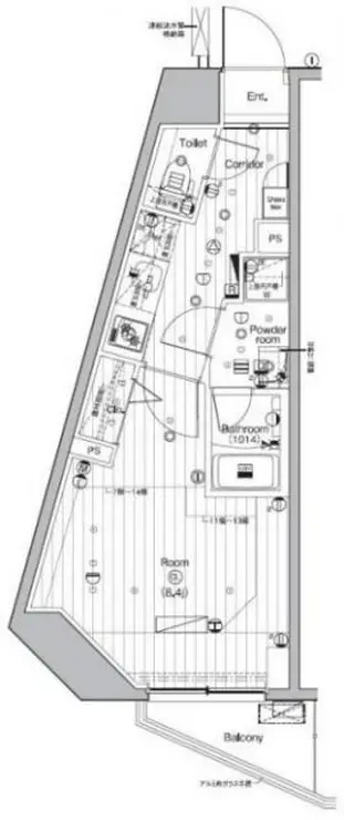 PREMIUM CUBE 池袋要町 10階階 間取り