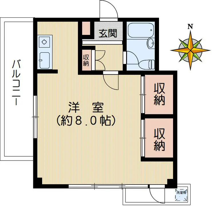 テラス本郷 4階階 間取り