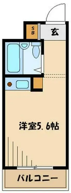 スターホームズ千歳烏山 2階階 間取り