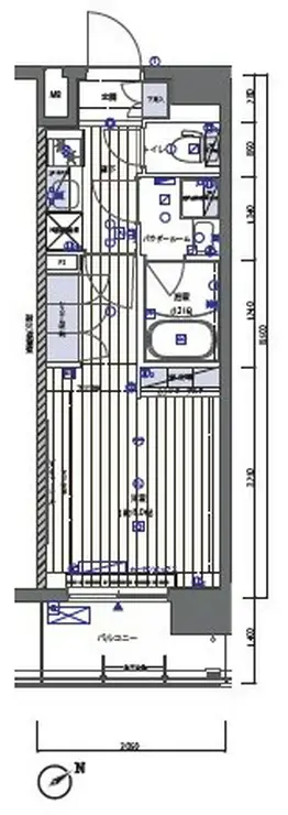 メインステージ板橋本町 12階階 間取り