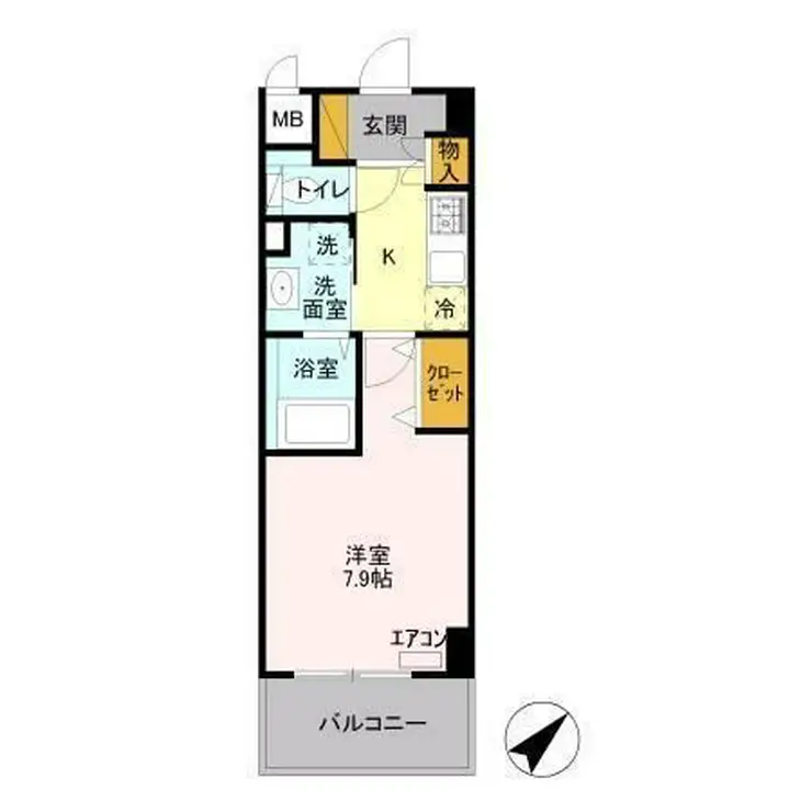 エルピス 3階階 間取り