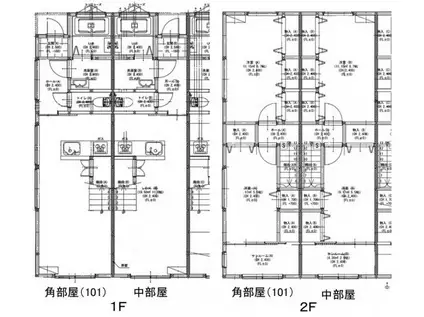 サンメゾン寺家駅北口(2LDK/1階)の間取り写真