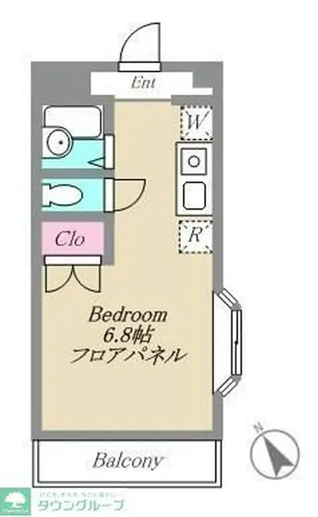 アーバンヒルズ 3階階 間取り