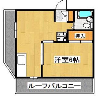 マンシオン・ロレーヌ(1LDK/3階)の間取り写真