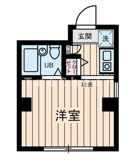 オベリスク神保町(ワンルーム/2階)の間取り写真