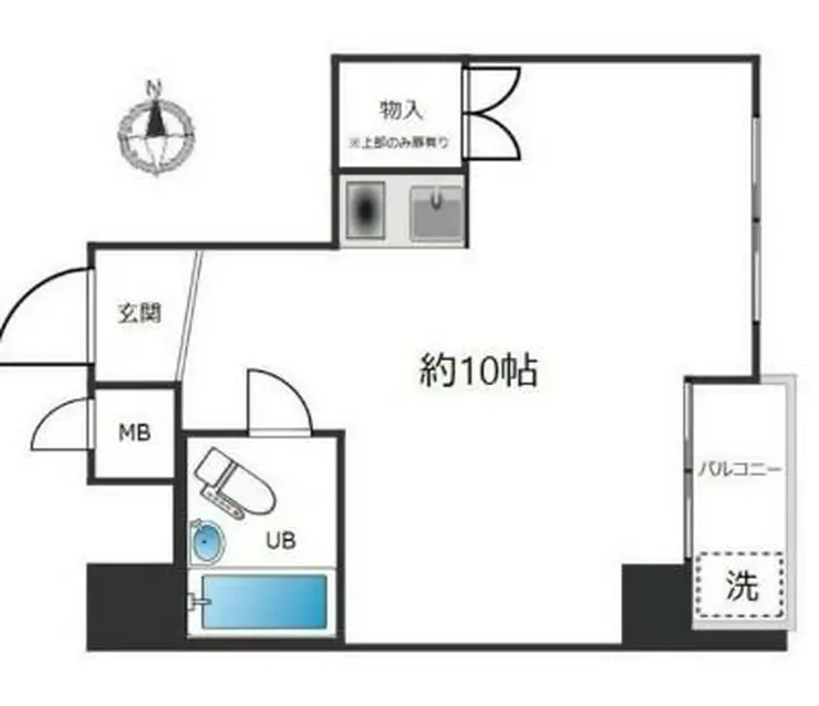 メゾン第4立川 5階階 間取り