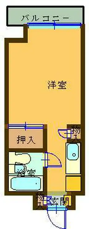 エトワール深谷 7階階 間取り