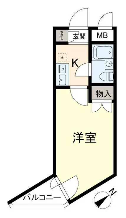 セントヒルズ橋本 2階階 間取り
