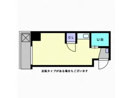 グリーンハイツ河原町(ワンルーム/5階)の間取り写真