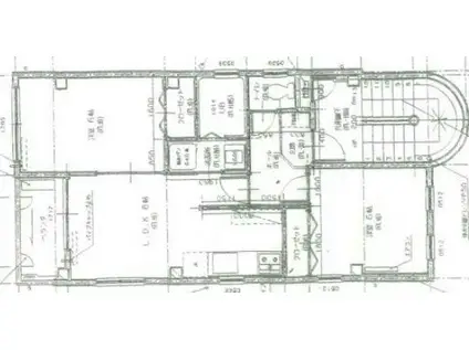クローバーハウス(2LDK/4階)の間取り写真