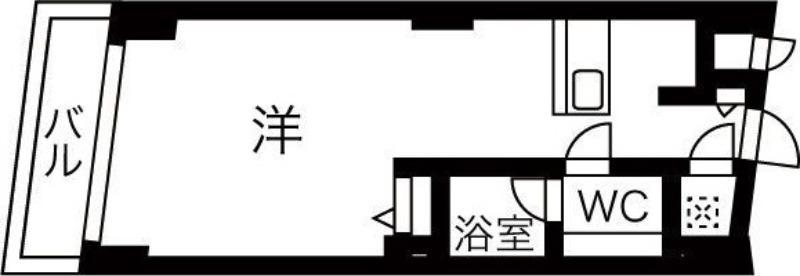 NBM則武(ワンルーム/2階)の間取り写真