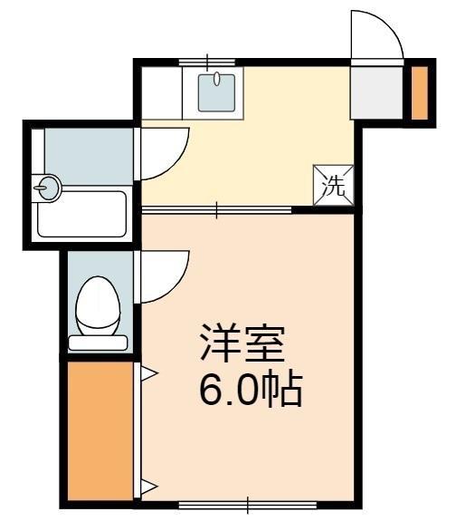 藤美ハイツ(1K/2階)