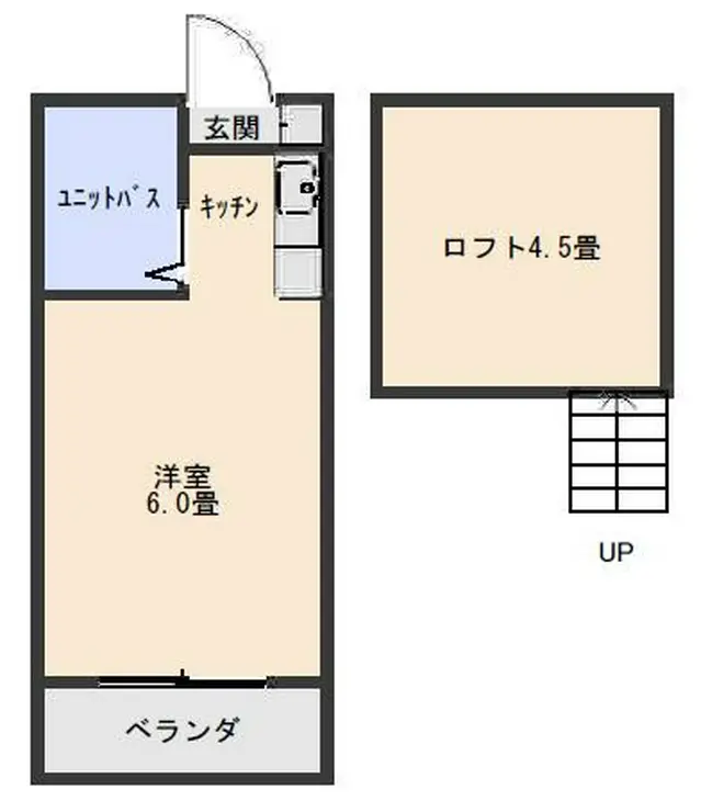 ホワイトガーデン 1階階 間取り