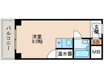 オリエント新大阪アーバンライフ(ワンルーム/7階)の間取り写真
