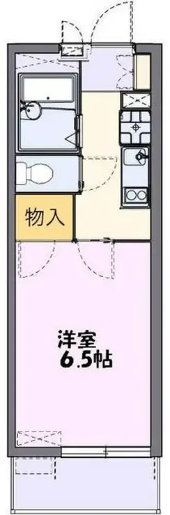 レオパレスTF ONE 4階階 間取り
