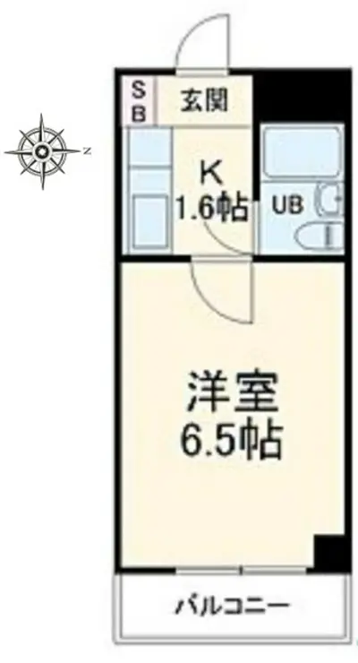 ハイシティ横浜元町 1階階 間取り