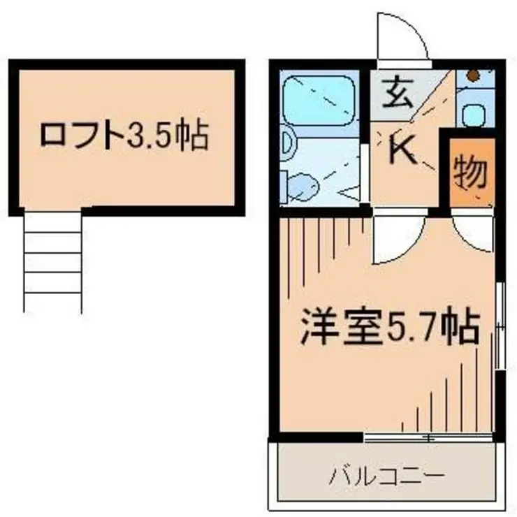 ウィステリア久我山 2階階 間取り