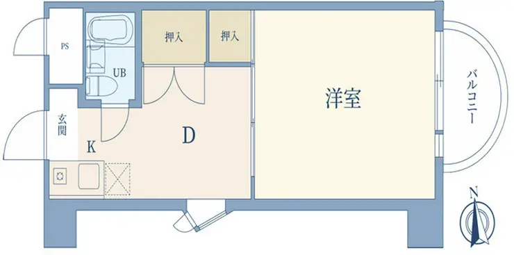 東京ベイサイド 2階階 間取り
