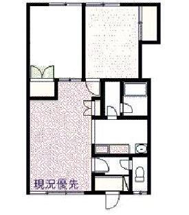 タートルイン3・2(2LDK/1階)の間取り写真