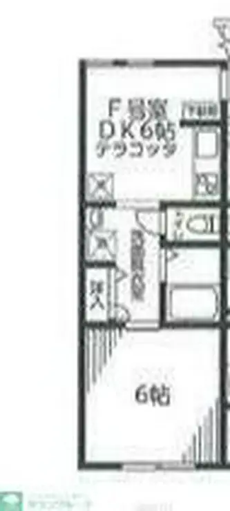 エステート長津田 V 1階階 間取り