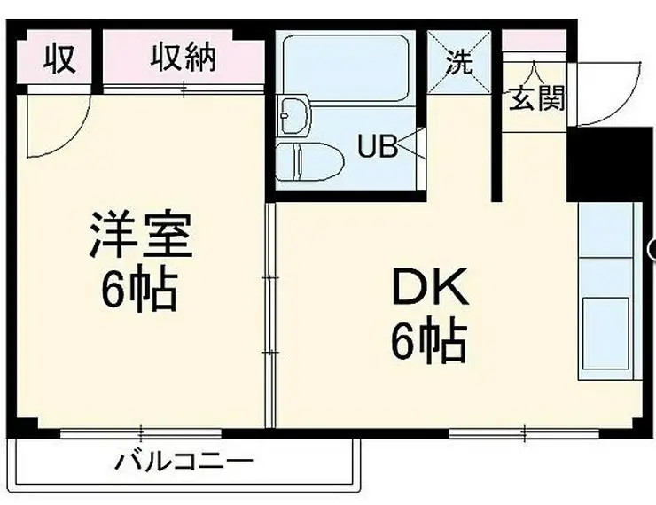 今成マンション 1階階 間取り
