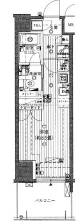 プレール・ドゥーク横浜SOUTH Maison Loire 4階階 間取り