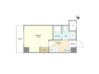 KDXレジデンス小豆沢(1K/5階)の間取り写真