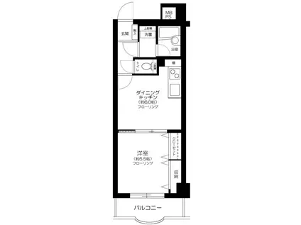 日神パレステージ豊玉第2(1DK/5階)の間取り写真