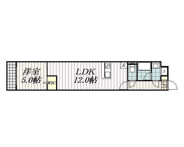 ファーストレジデンスおゆみ野(1LDK/3階)の間取り写真