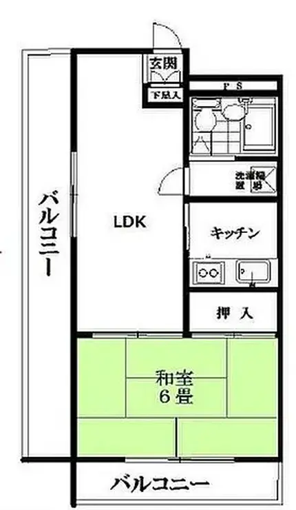 トーユーハイツ菊川 4階階 間取り