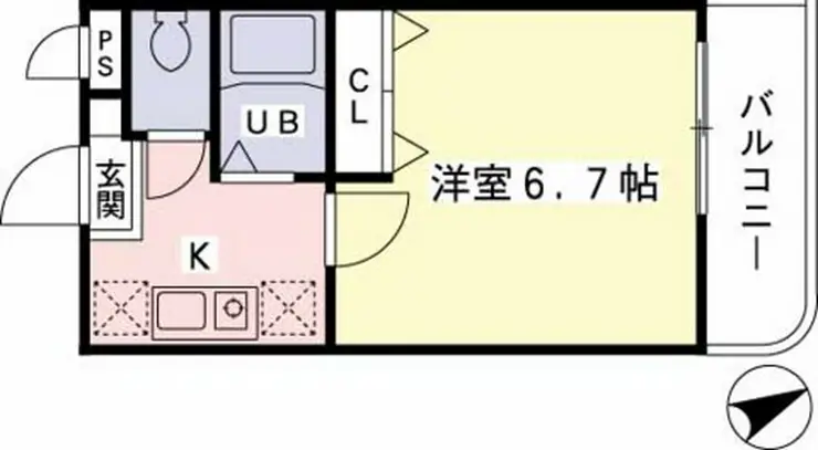 TS橋本ビル 2階階 間取り