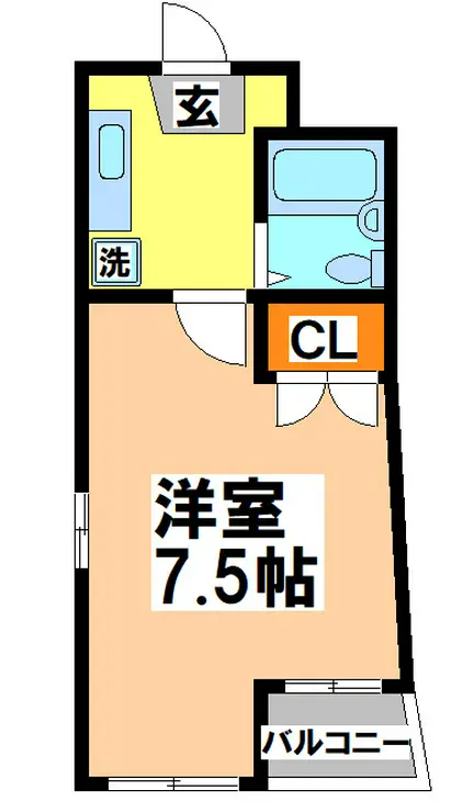 インウイ吉祥寺 4階階 間取り