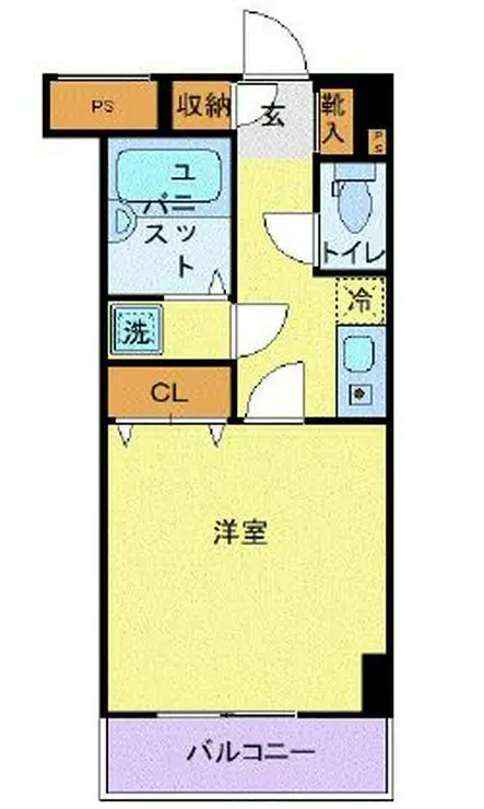 スカイコート本郷東大前壱番館 8階階 間取り