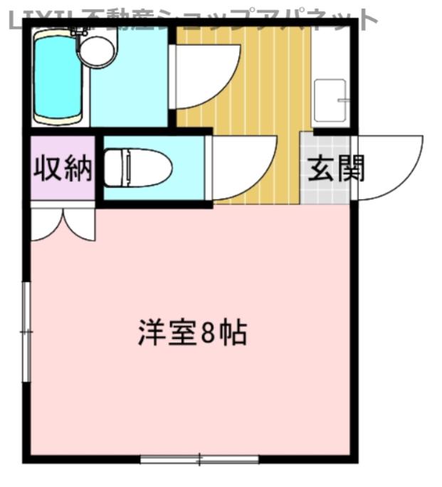 ぷちはいむめもるIII(1LDK/2階)の間取り写真