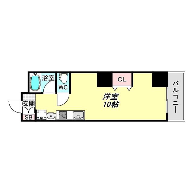オルフェア我孫子III番館(ワンルーム/2階)の間取り写真